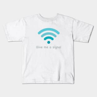 wifi signal Kids T-Shirt